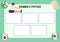 Physiotherapy Exercise Plan Template | Printable & Digital | Reusable with Dry Wipe